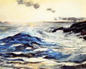 Sunset, Prout's Neck - 温斯洛·荷默